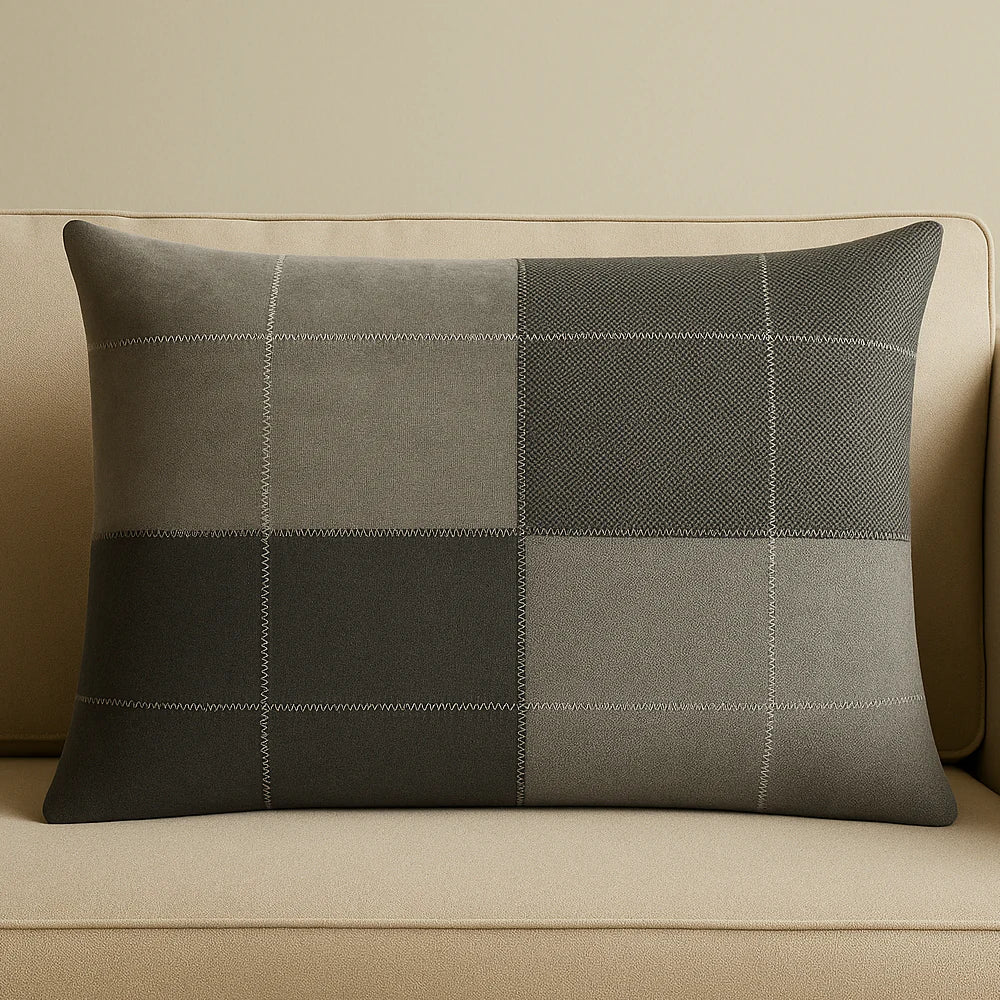 Zigzag Upcycled & Handstiched Cushions