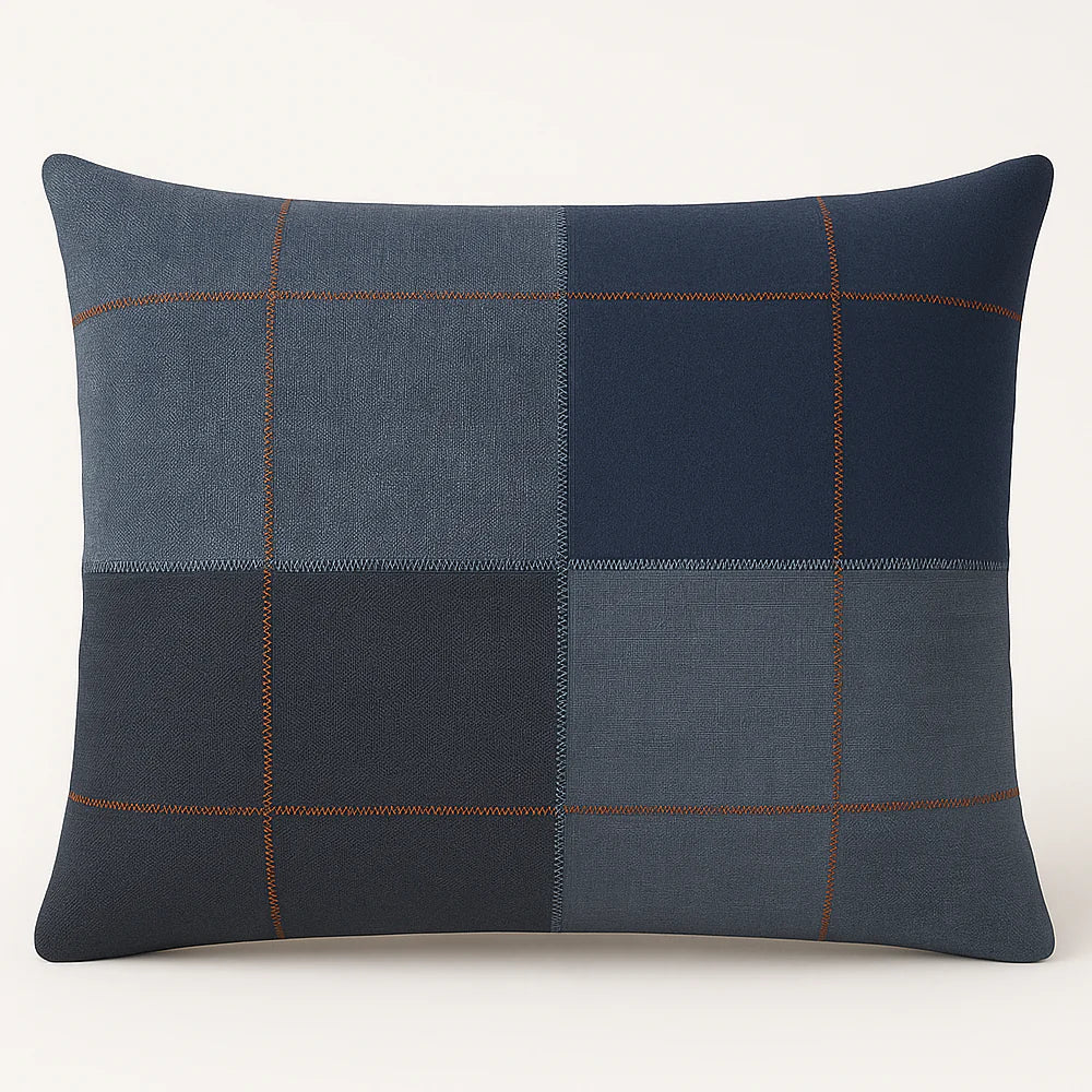 Zigzag Upcycled & Handstiched Cushions