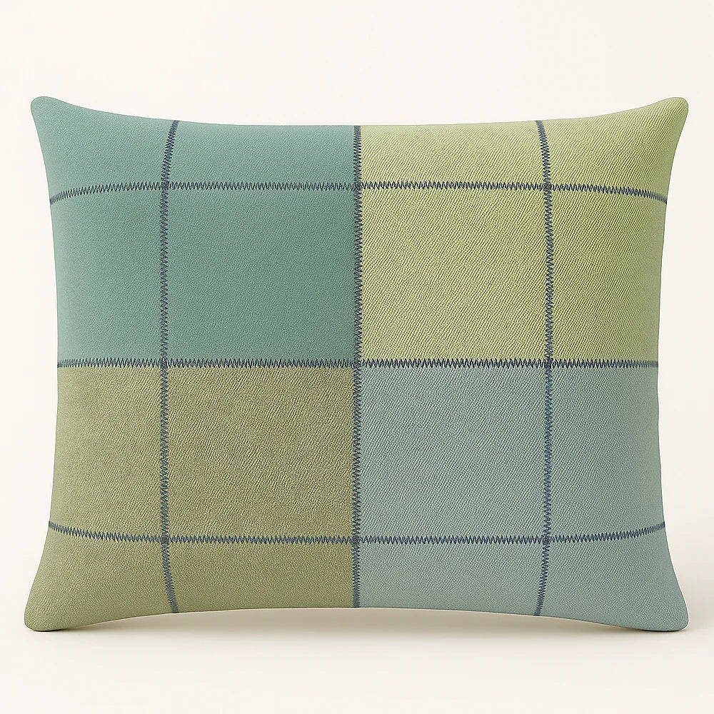 Zigzag Upcycled & Handstiched Cushions