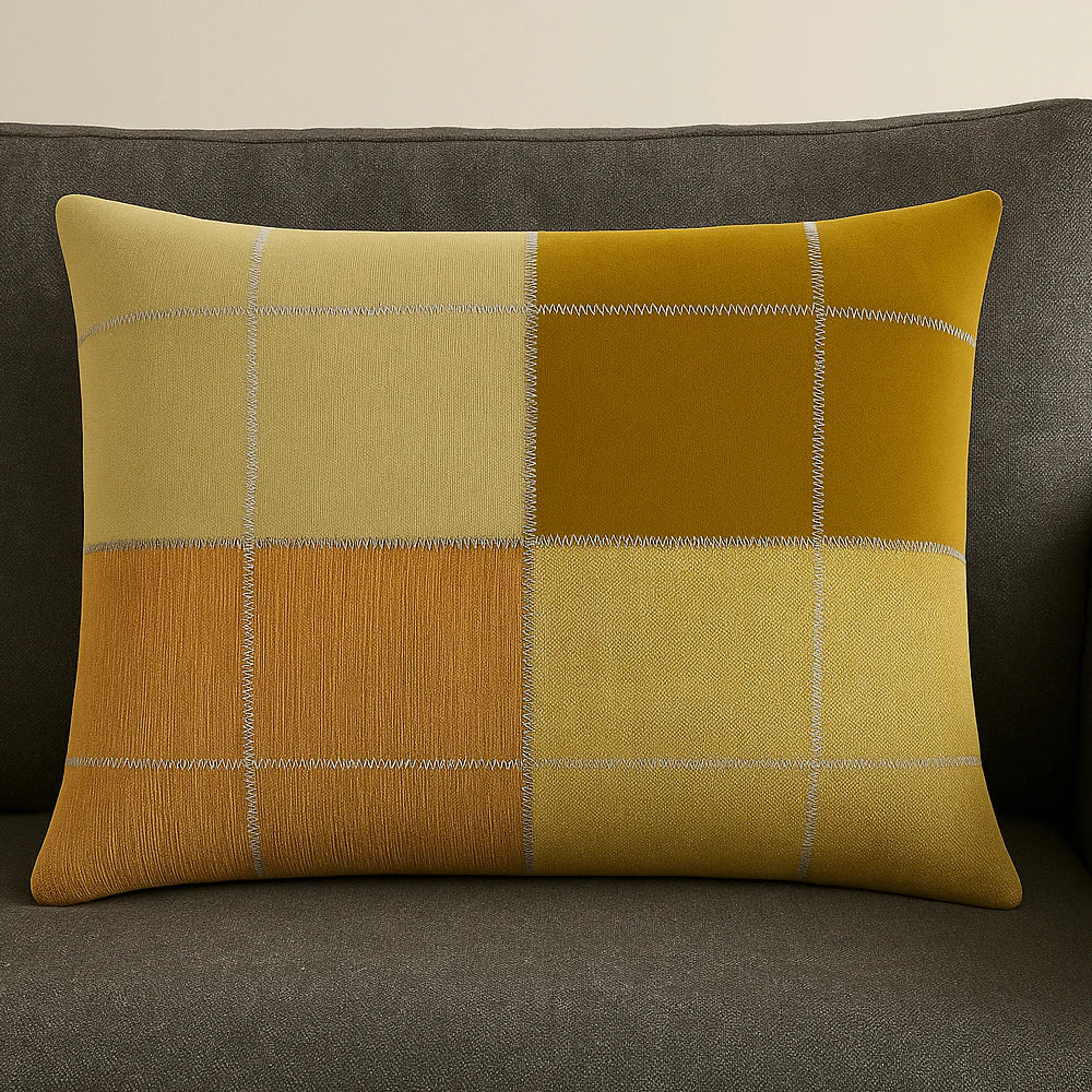 Zigzag Upcycled & Handstiched Cushions