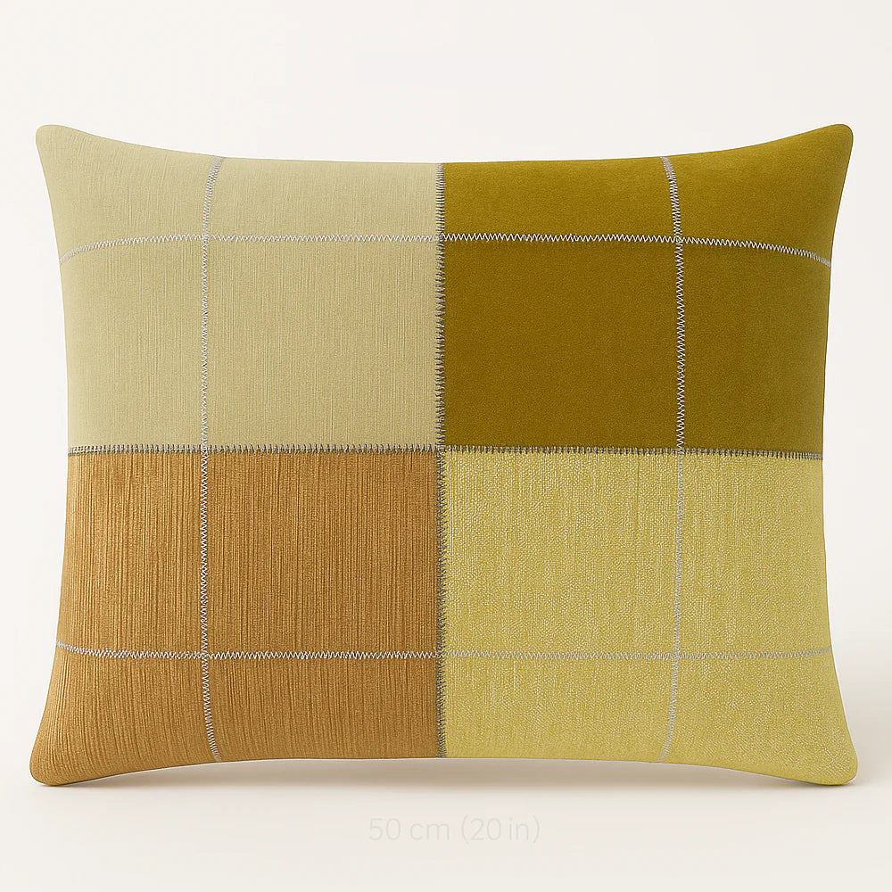 Zigzag Upcycled & Handstiched Cushions