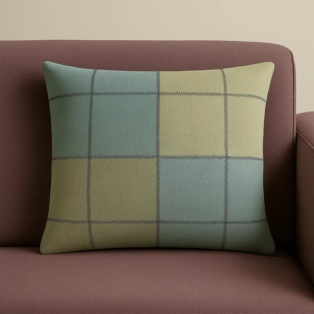 Zigzag Upcycled & Handstiched Cushions